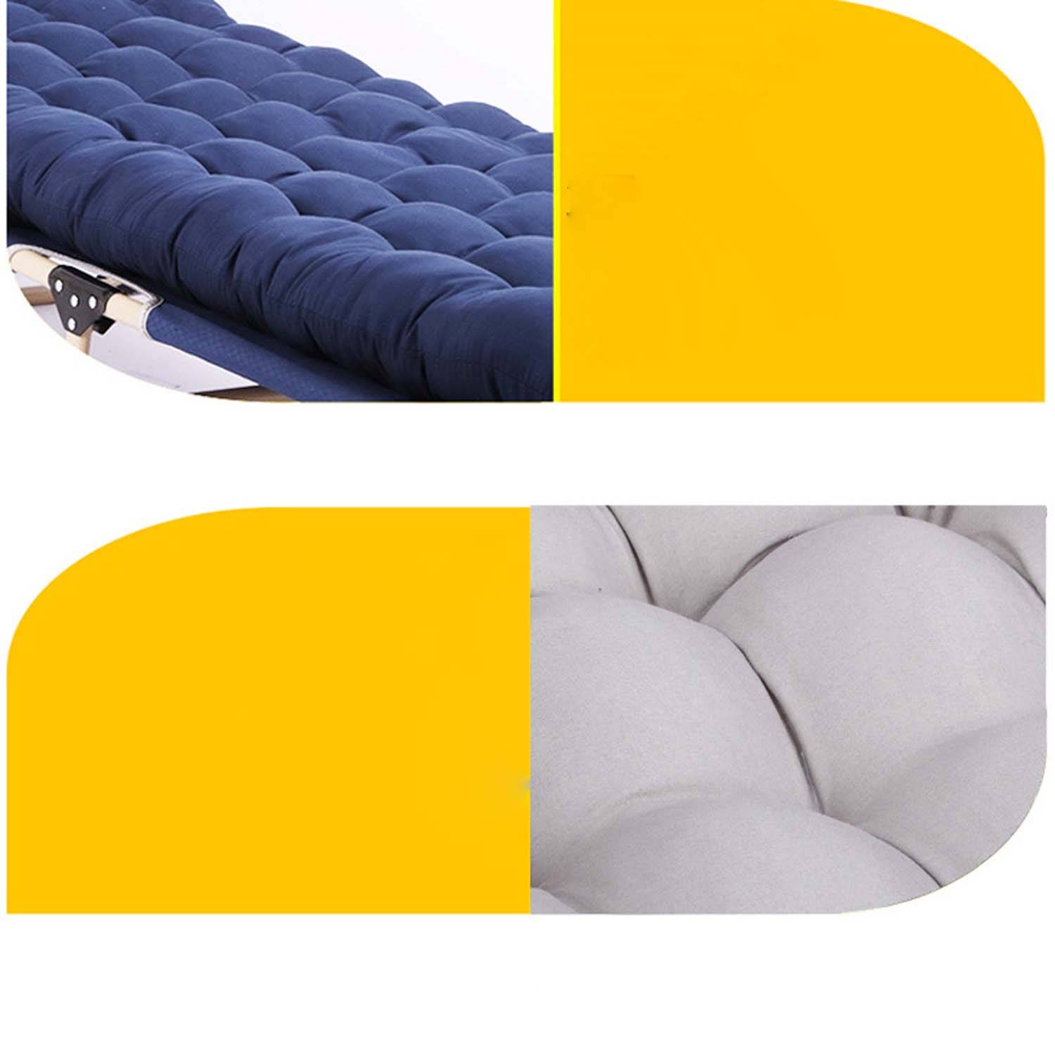 Folding Home Leisure Double Tube Widened Lounge Chair 6