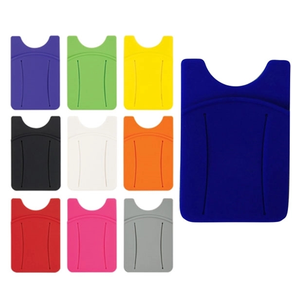 Silicone Phone Pockets with Finger Strap 6