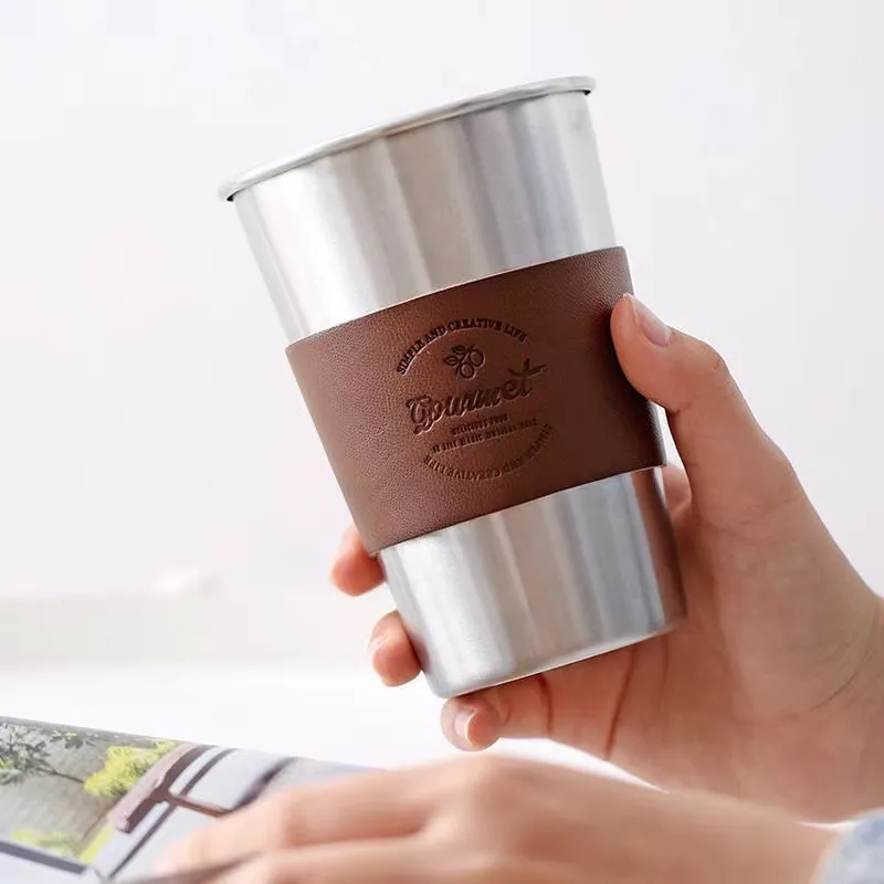 Leather Coffee Sleeve 4