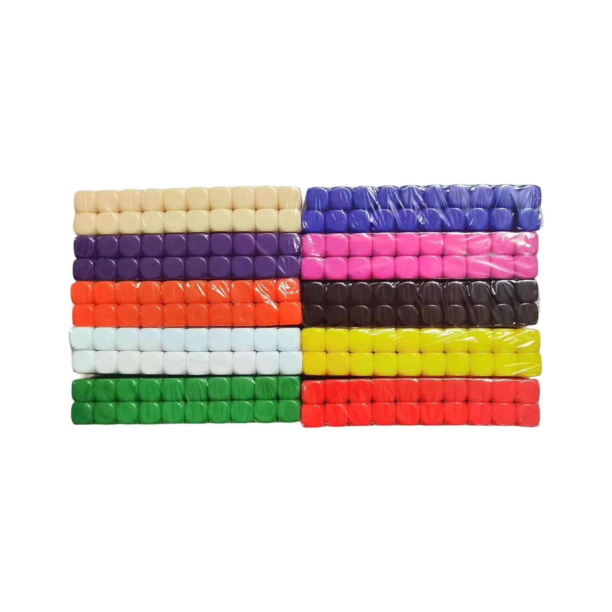 Colored Blank Dice 3