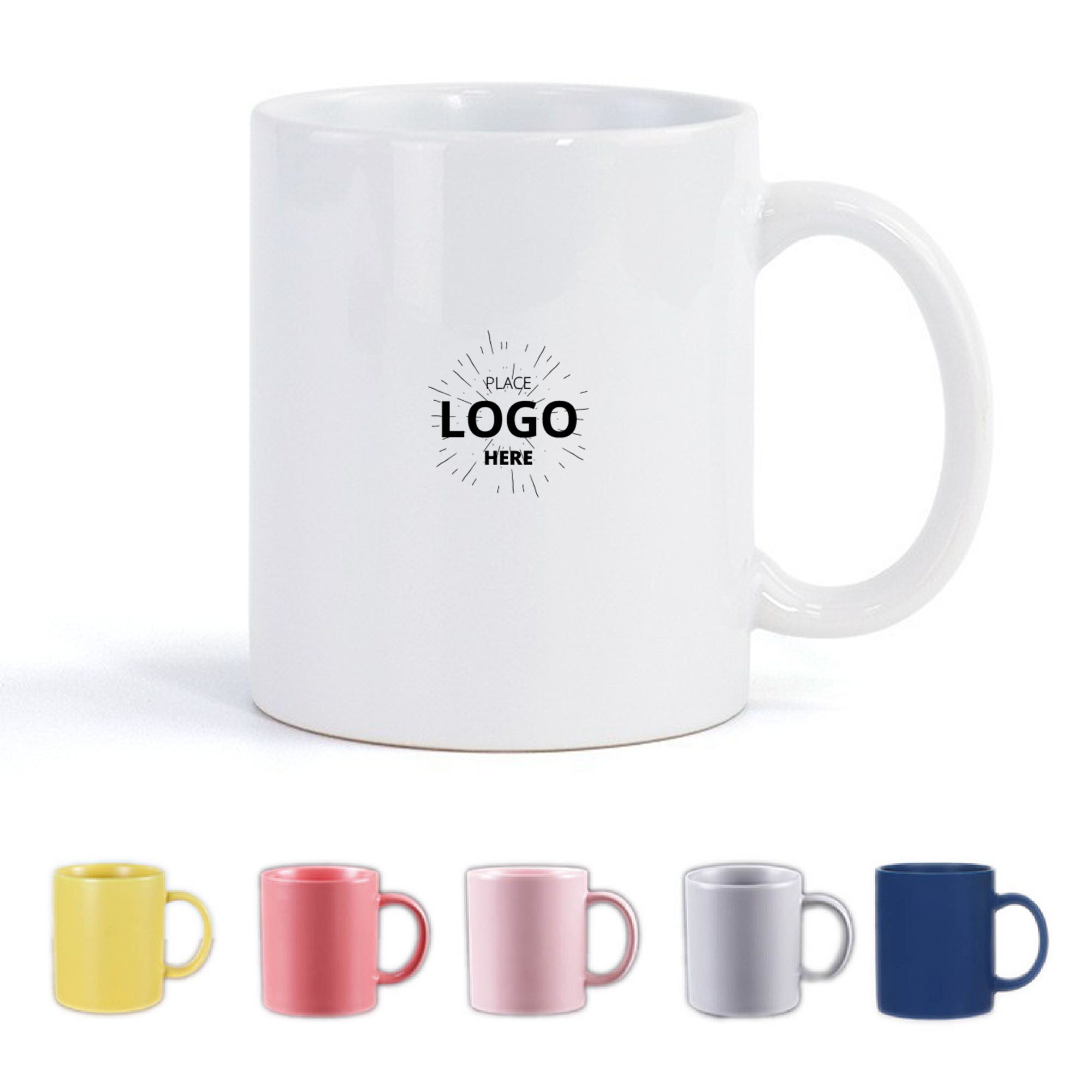 Ceramic Mug with Comfort Grip Handle 3