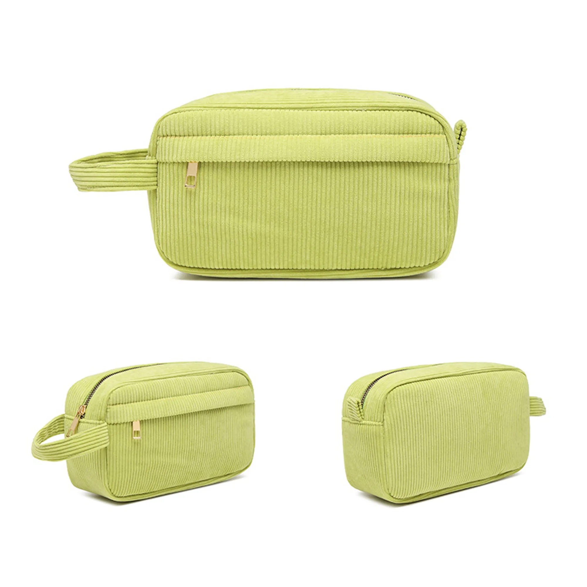 Corduroy Cosmetic Bag 3