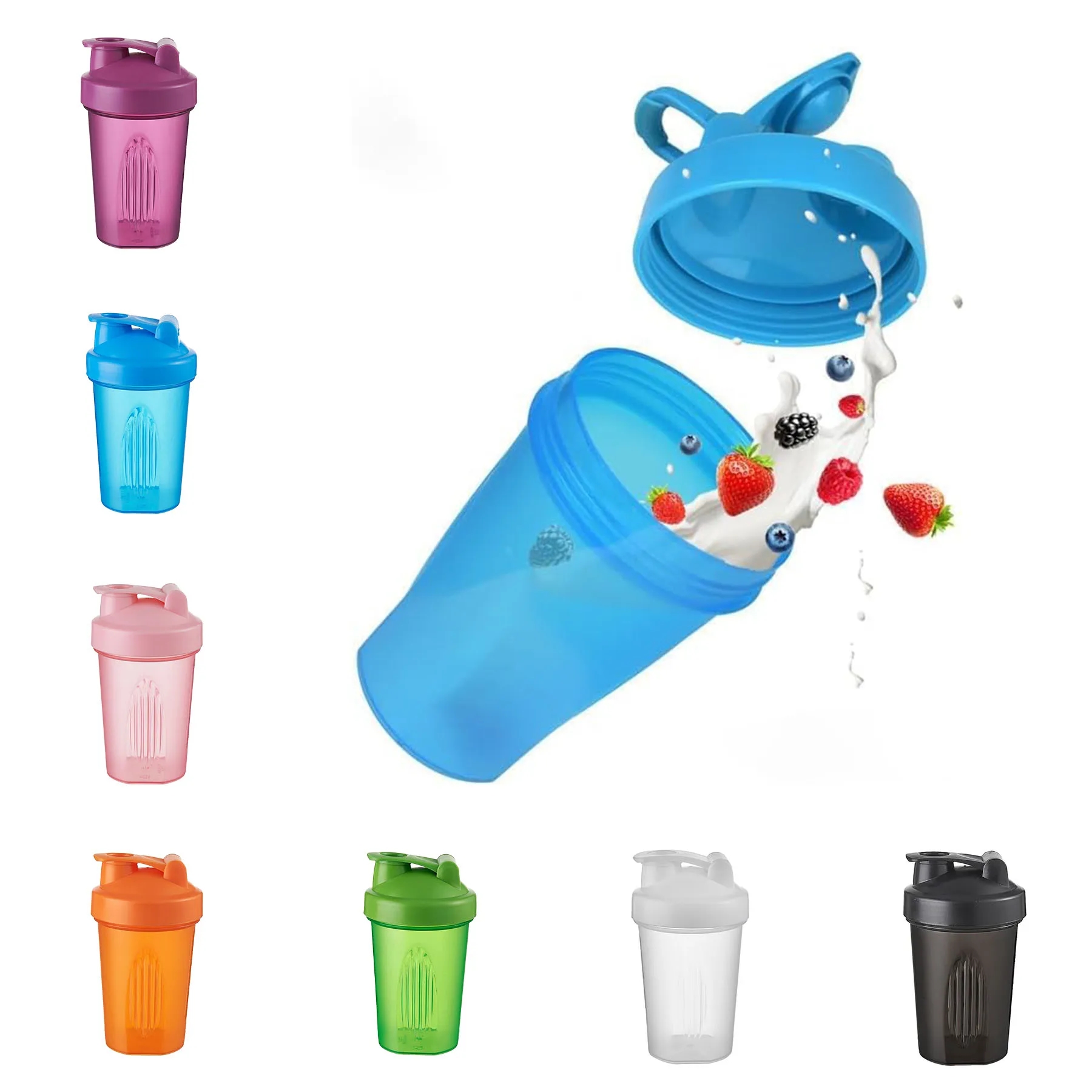 Fitness Stainless Steel Mixing Ball Shake Cup 4