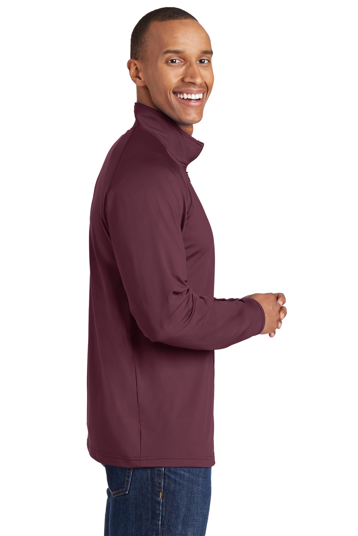 Sport-Tek® Sport-Wick Stretch 1/4-Zip Pullover 15