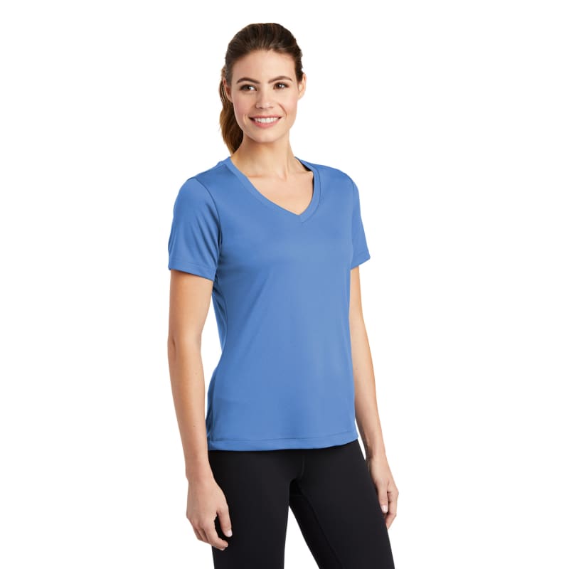 Sport-Tek Women's PosiCharge Competitor V-Neck Tee. 10