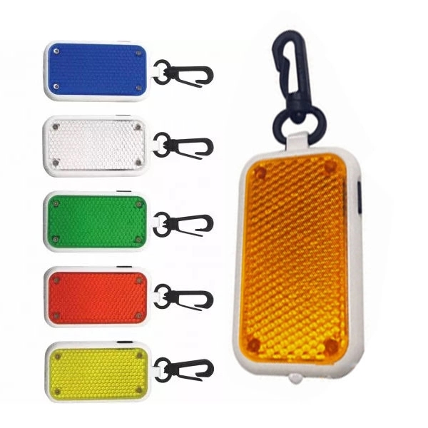Custom Safety Reflector Light Keychain 4