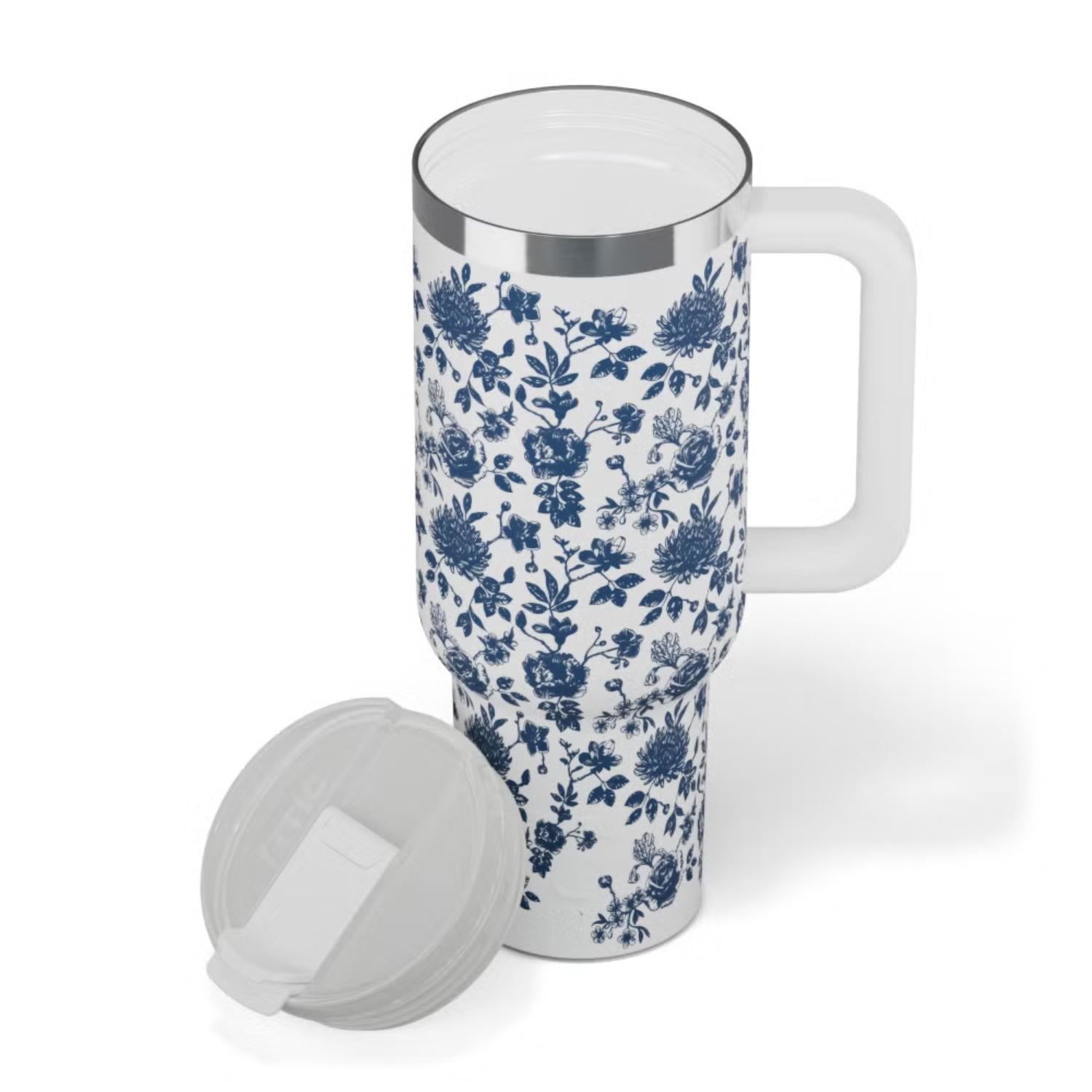 Sunny Summer 40 oz RTIC® Road Trip Tumbler with Handle 3