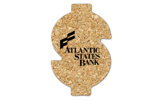 Dollar Sign Cork Coaster 5