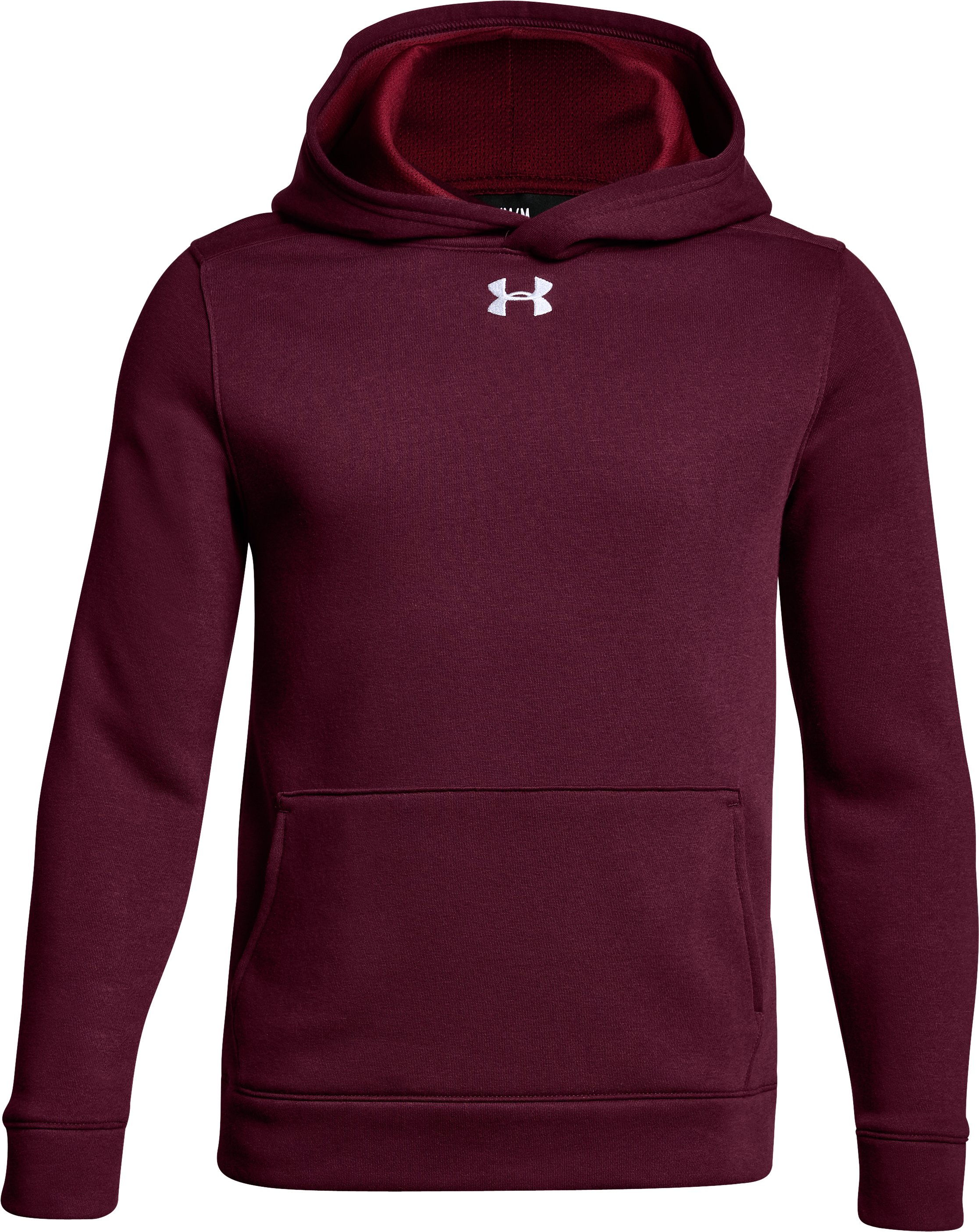 UA Hustle Fleece Boys' Hoodie 8