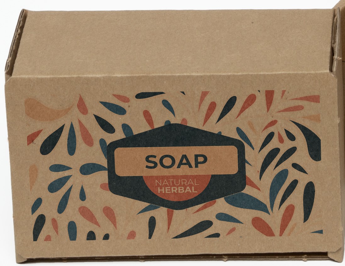 Full Color Natural Display Mailer Box (6" x 4" x3") (Lid Outside)