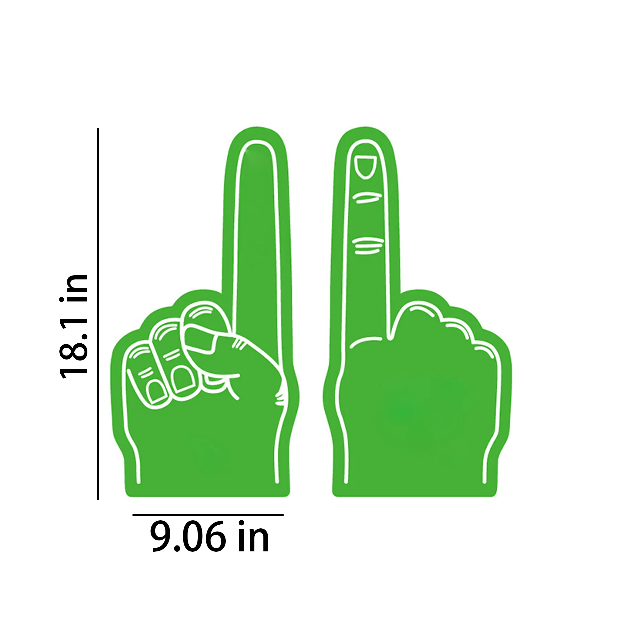 MOQ 50 EVA Cheer Gloves 5