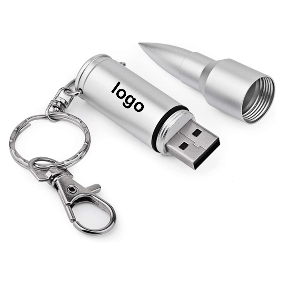 Bullet 16G Usb Flash Drive Keychain 5
