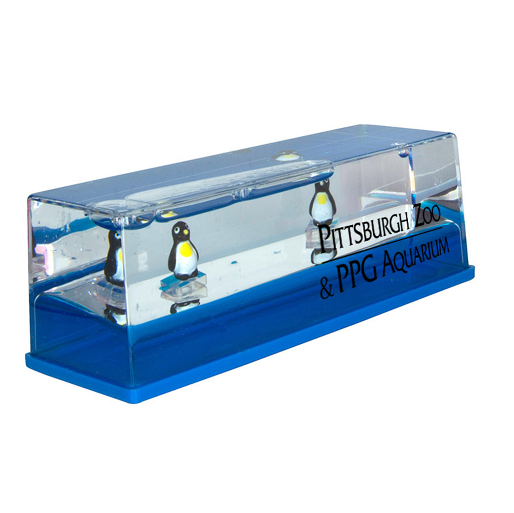 Penguin Wave Paperweight 2
