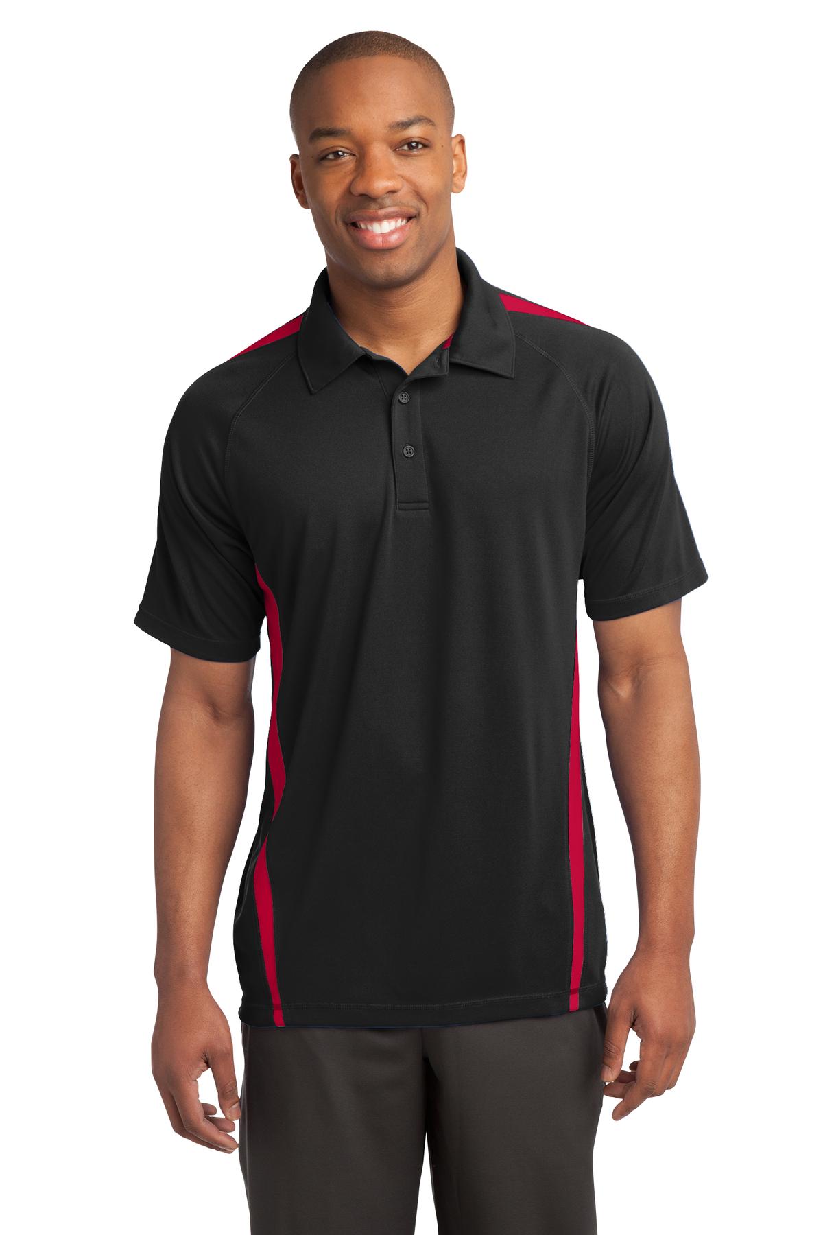 PosiCharge Micro-Mesh Colorblock Polo
