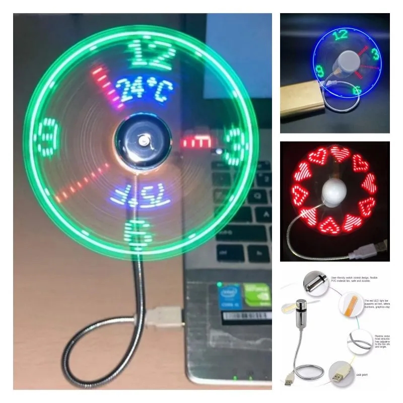 LED Programmable Message Fan 4