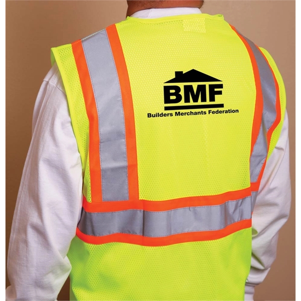 ANSI 2 Tri Color Safety Vest 5
