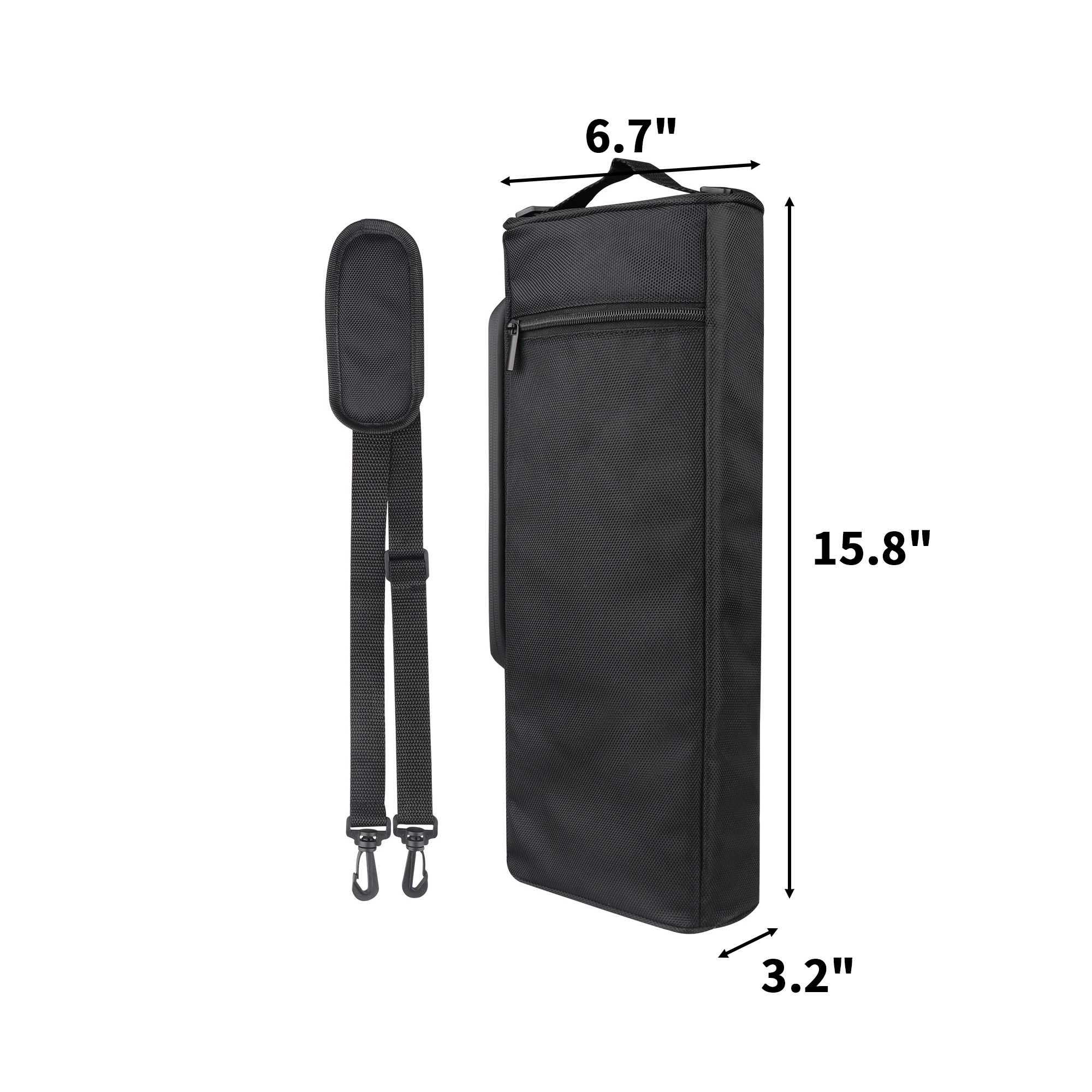Slim Insulated Golf Cooler Bag 6 Can Capacity 6