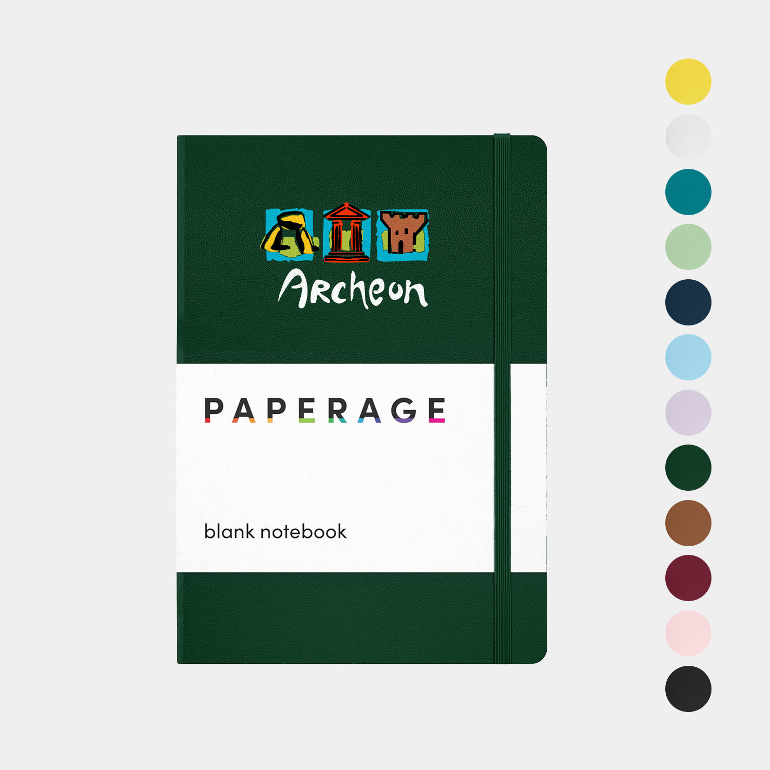 PAPERAGE® Leather Hard Cover Journal with 160 Pages and Inner Pocket Features 10