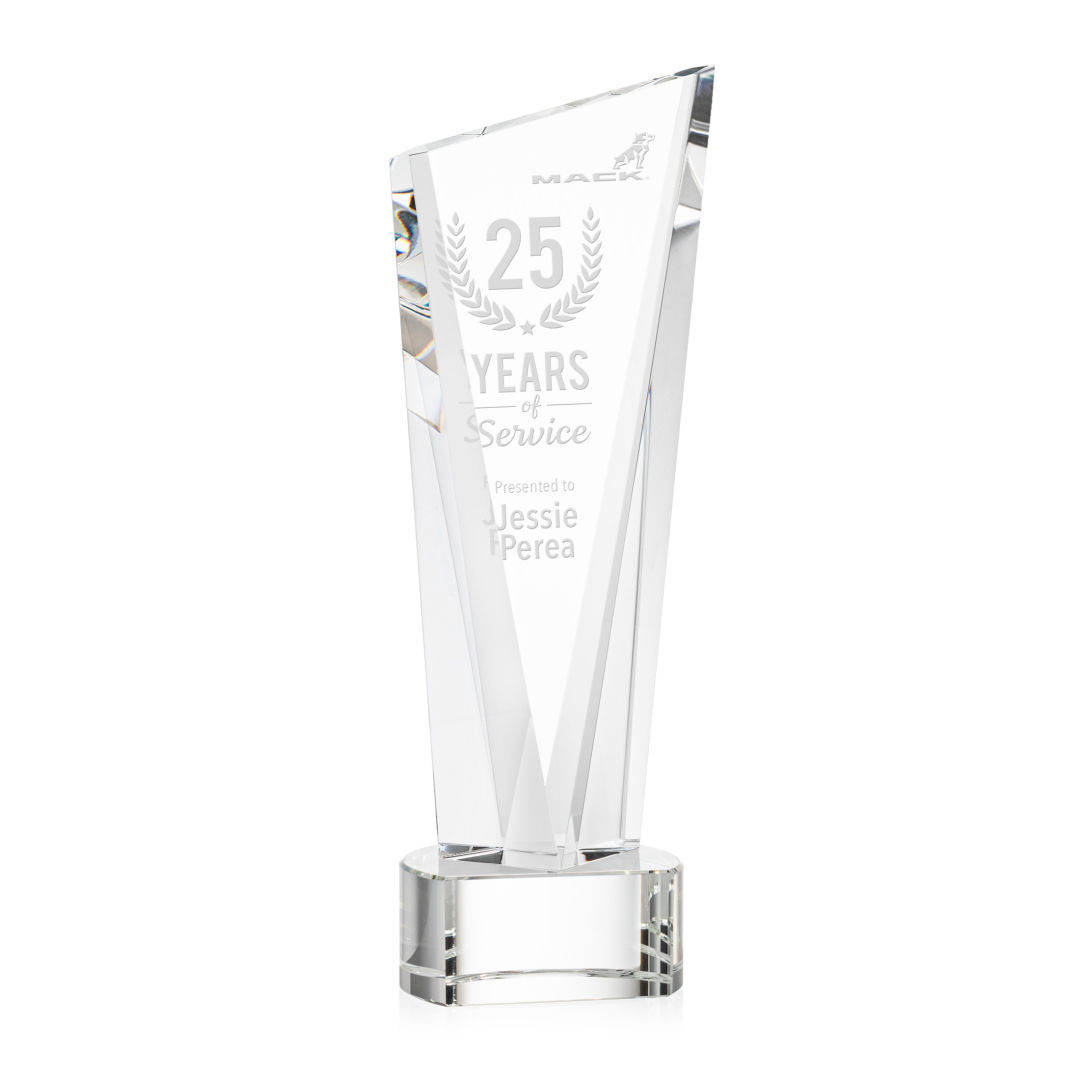 Plymouth Award on Paragon Base - Clear 7