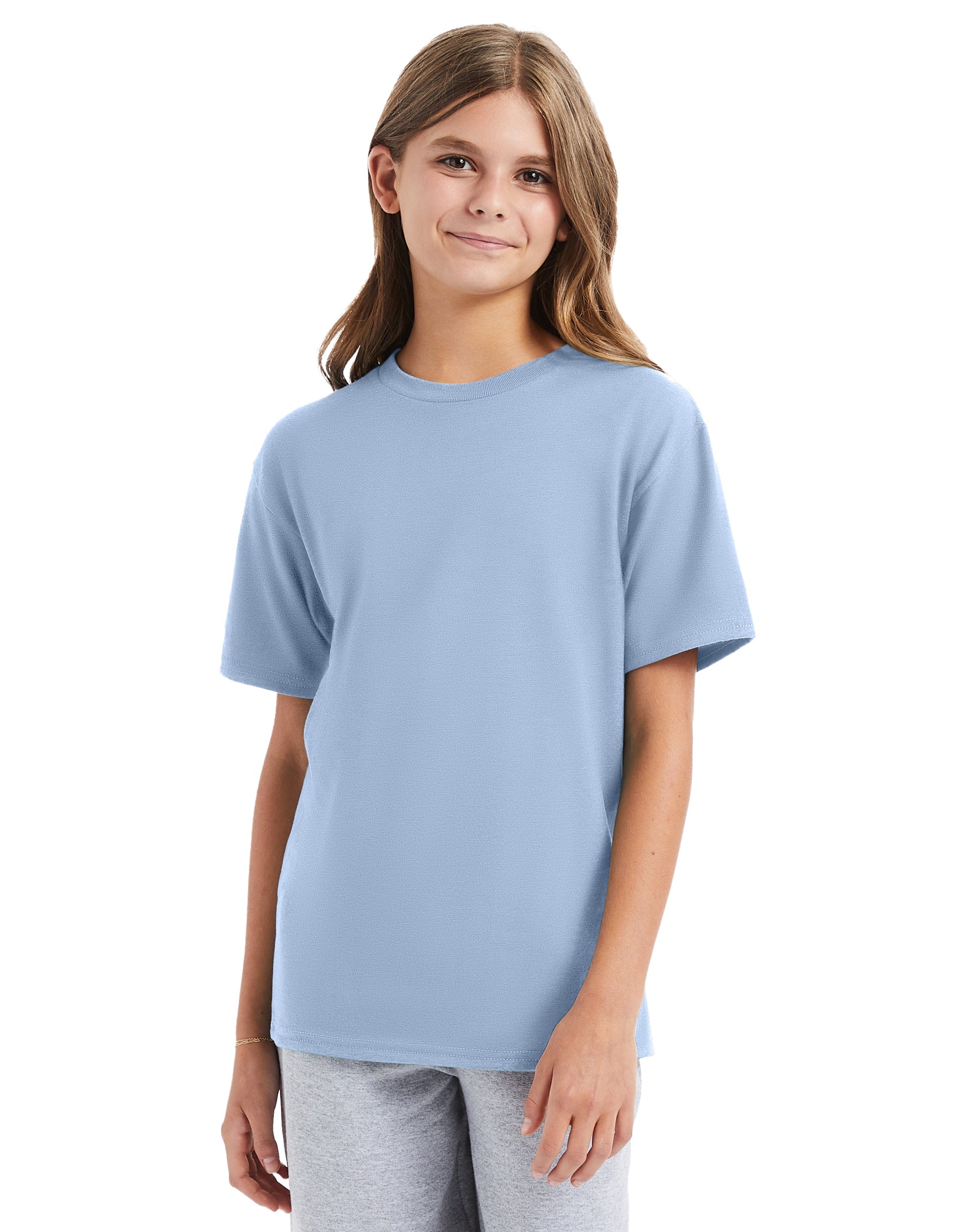 Hanes Perfect-T Youth Short Sleeve T-shirt 3