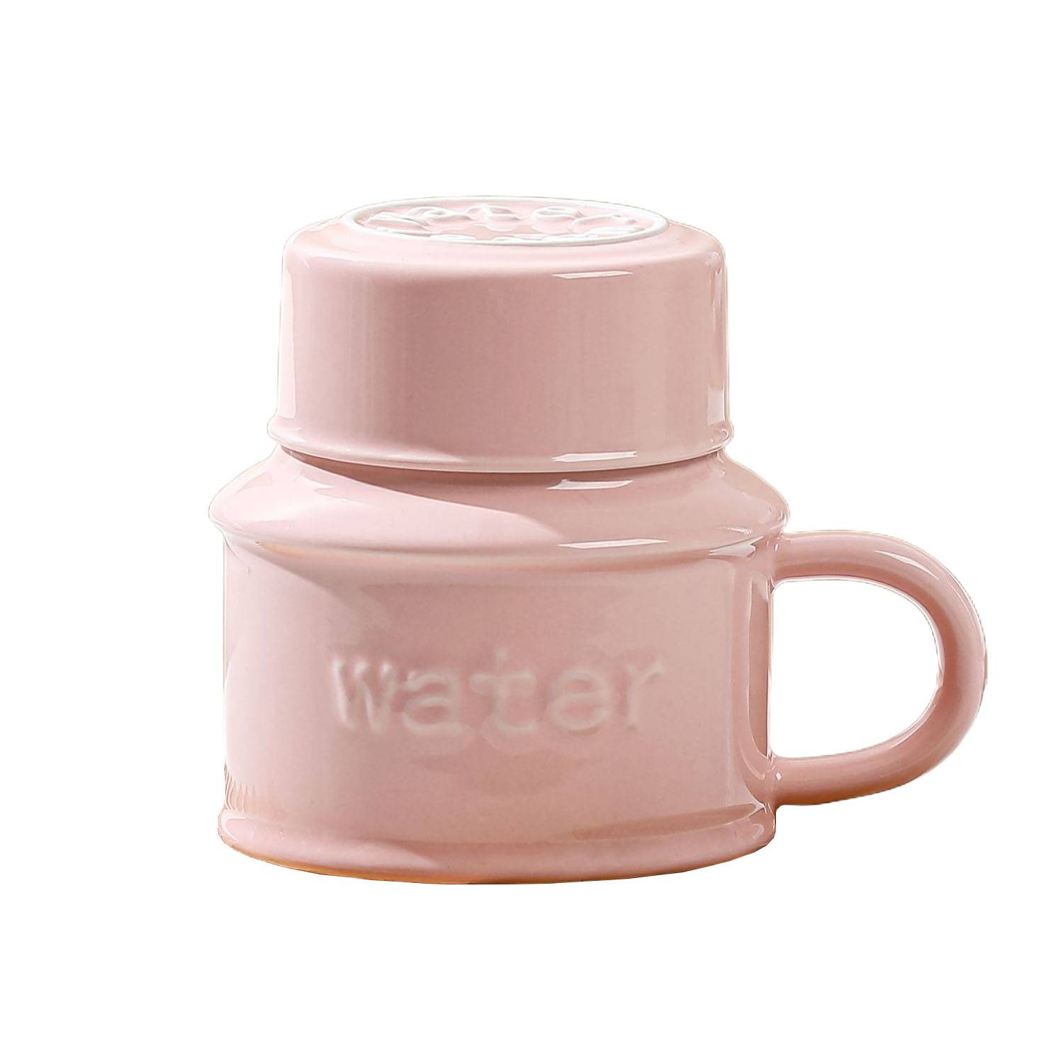 15oz Durable Ceramic Mug w/ Handle and Large Capacity 7