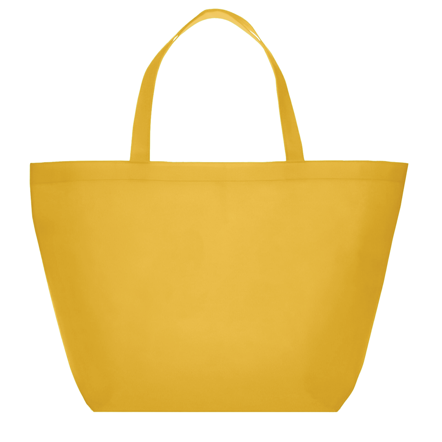 RPET Solid Color 80 GSM PP Non-Woven Tote Bag with Custom