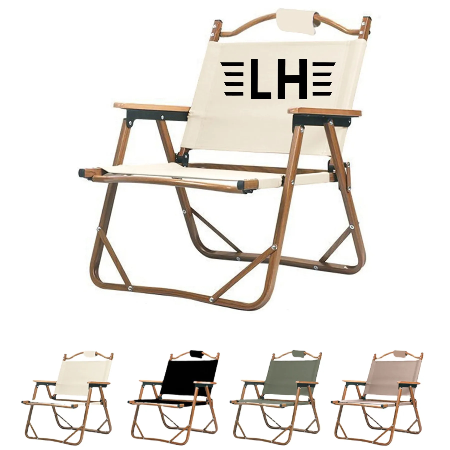 Kermit Outdoor Folding Chair-Aluminu Frame 10