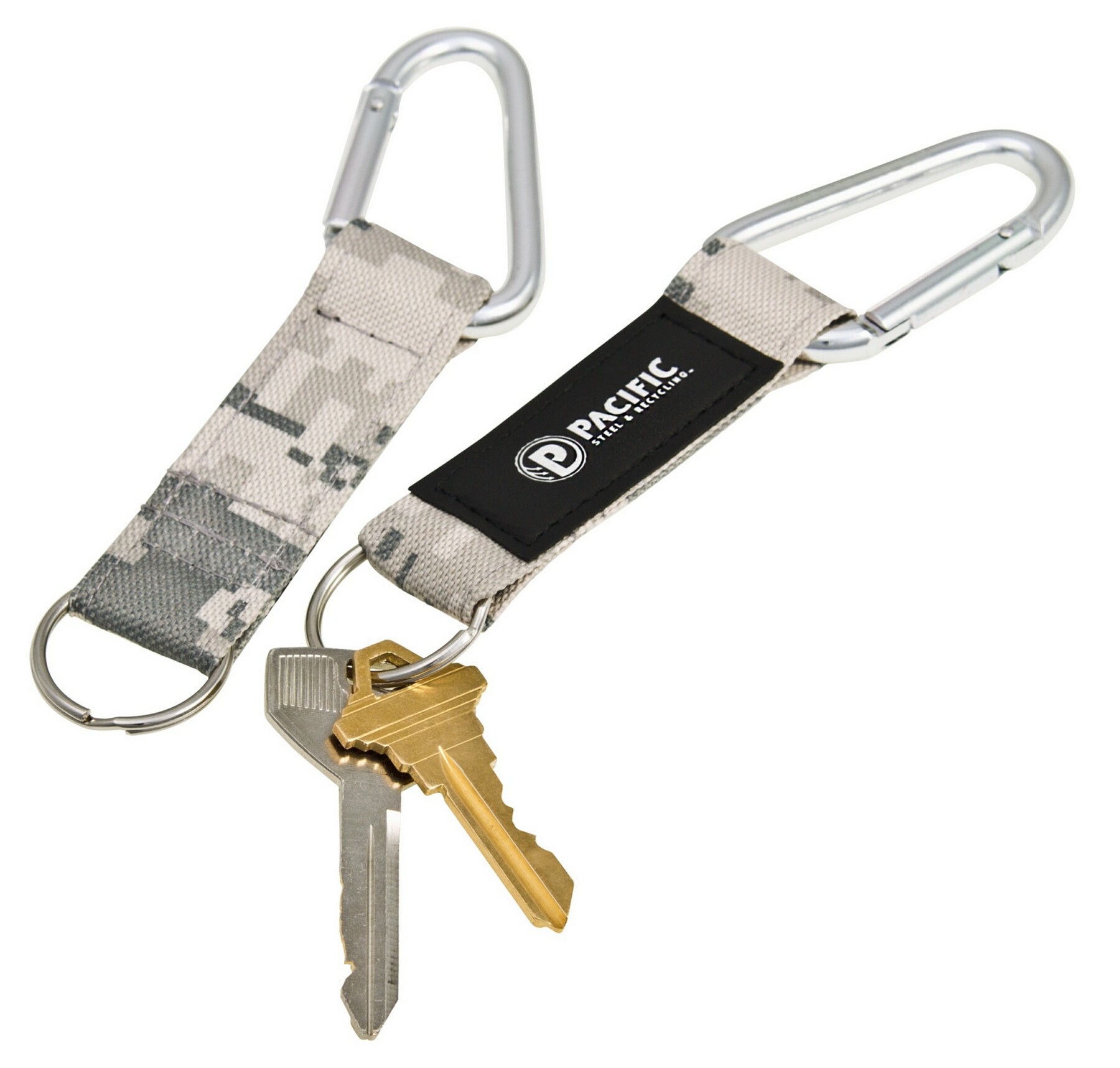 Digi-Camo Carabiner w/ Keyring 2