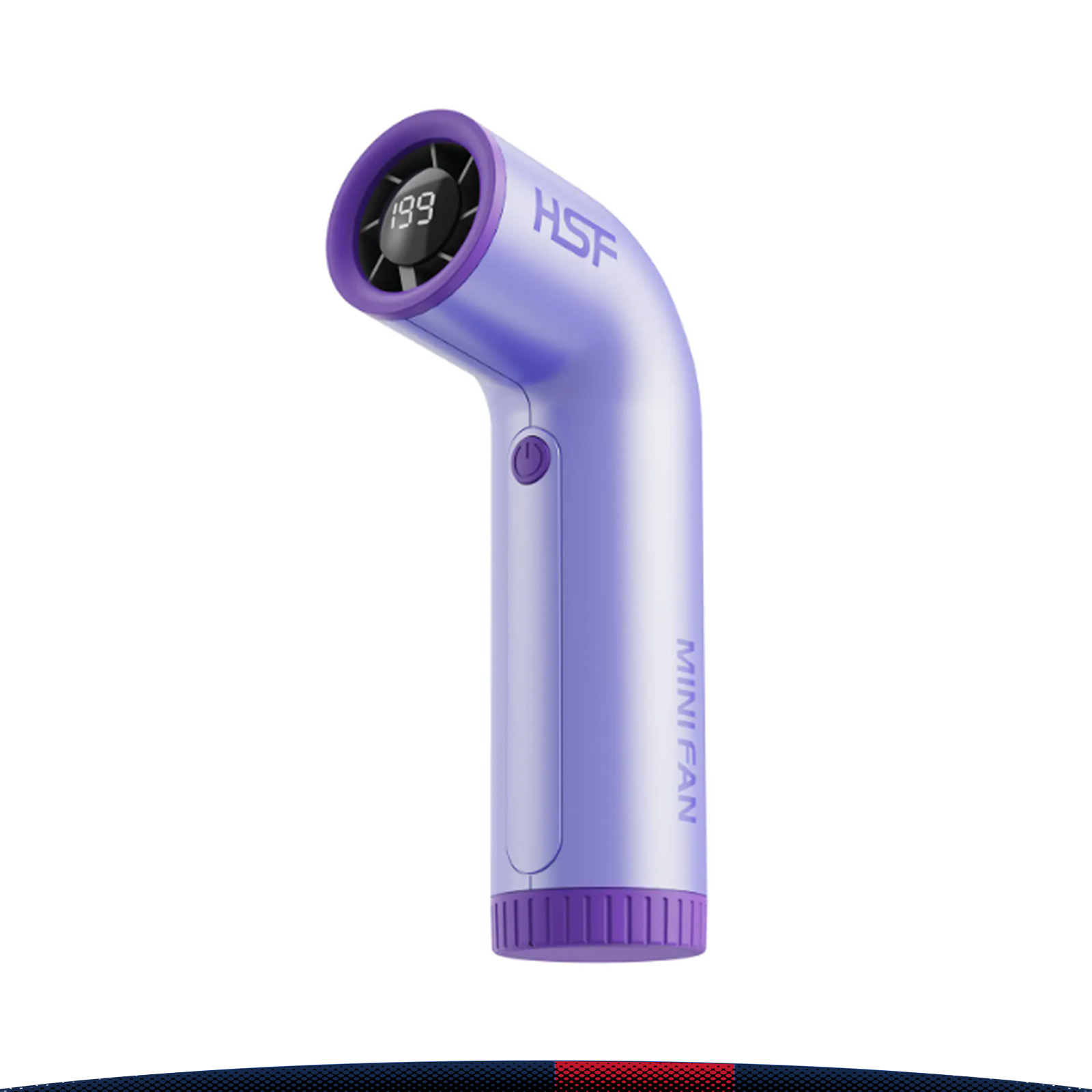 Zefanix 199 Speeds Curved Mini Handheld Turbo Fan 5