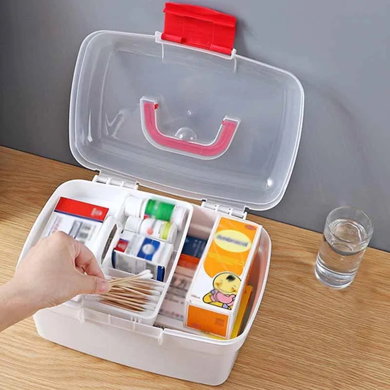 Double-decker home emergency medical kit 2