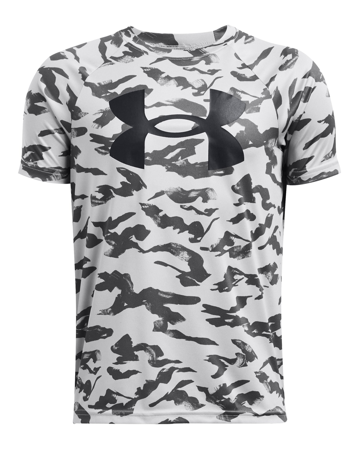 UA Tech Big Logo Printed Boys' Short Sleeve 17