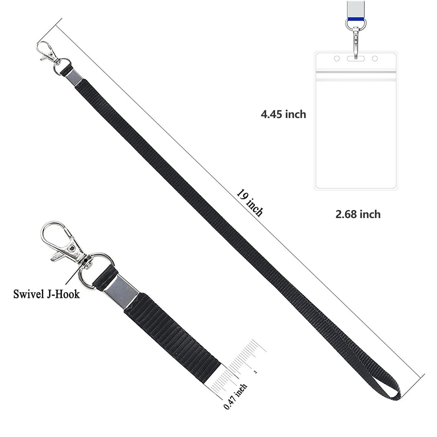 PVC Lanyards for Id Badges 2