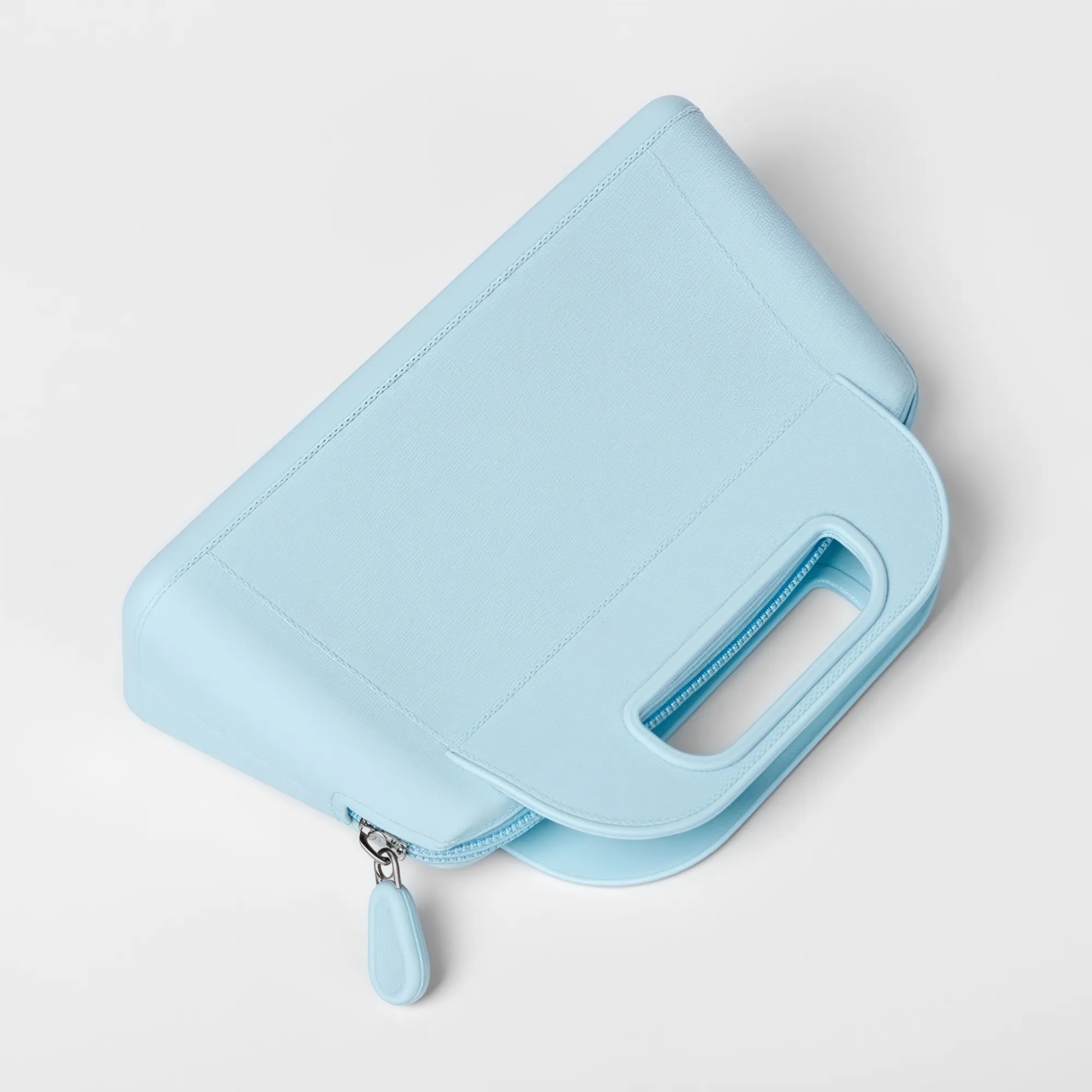 Compact Silicone Makeup Bag with Handle 10