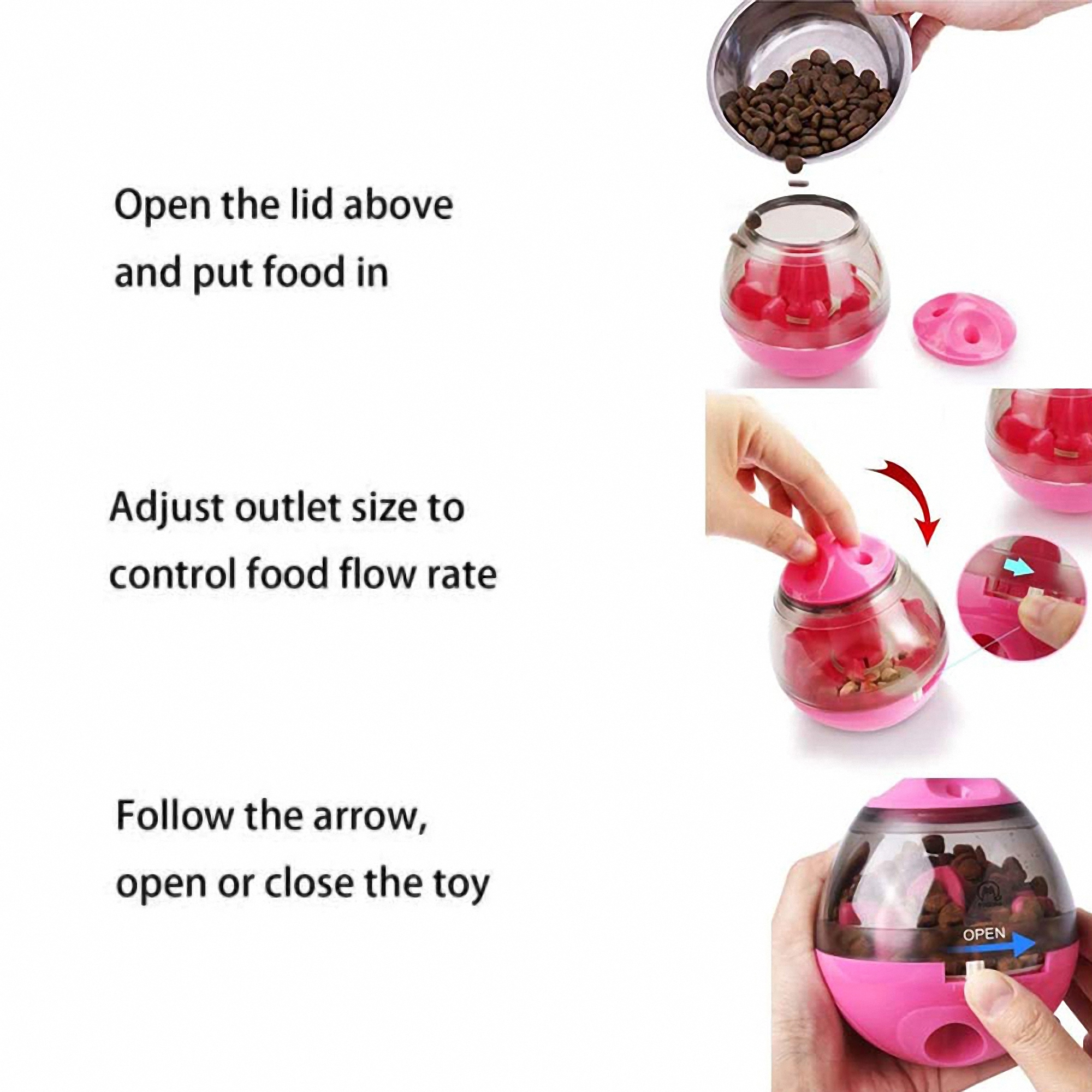 Interactive Pet Treat Dispenser Toy 2