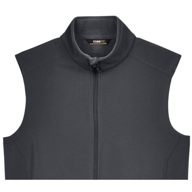 CORE365 Men's Cruise Two-Layer Fleece Bonded Soft Shell Vest 7