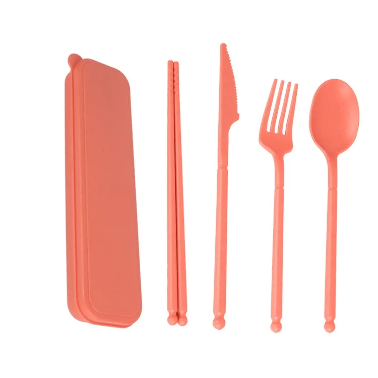 Eco - friendly Fork Spoons Knife Camping Cutlery 3