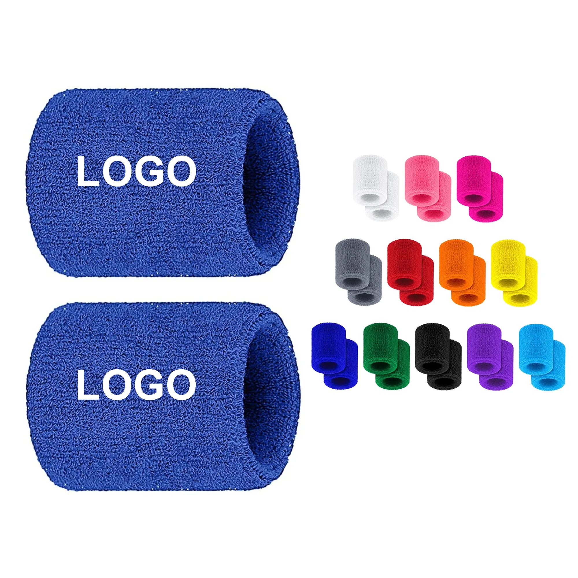 Cotton Sweat Terry Heavyweight Wristband 1