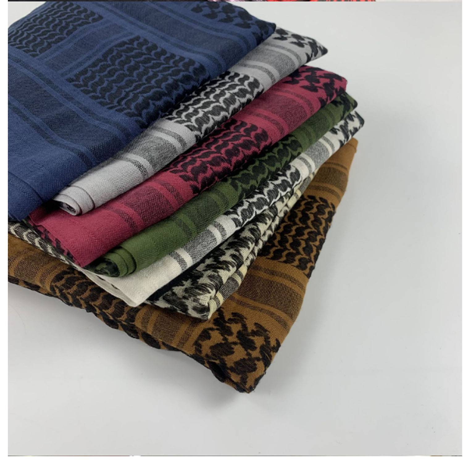 Camouflage Tactical Jacquard Shemagh Scarf 3