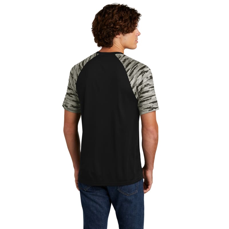 Sport-Tek Drift Camo Colorblock Tee 7