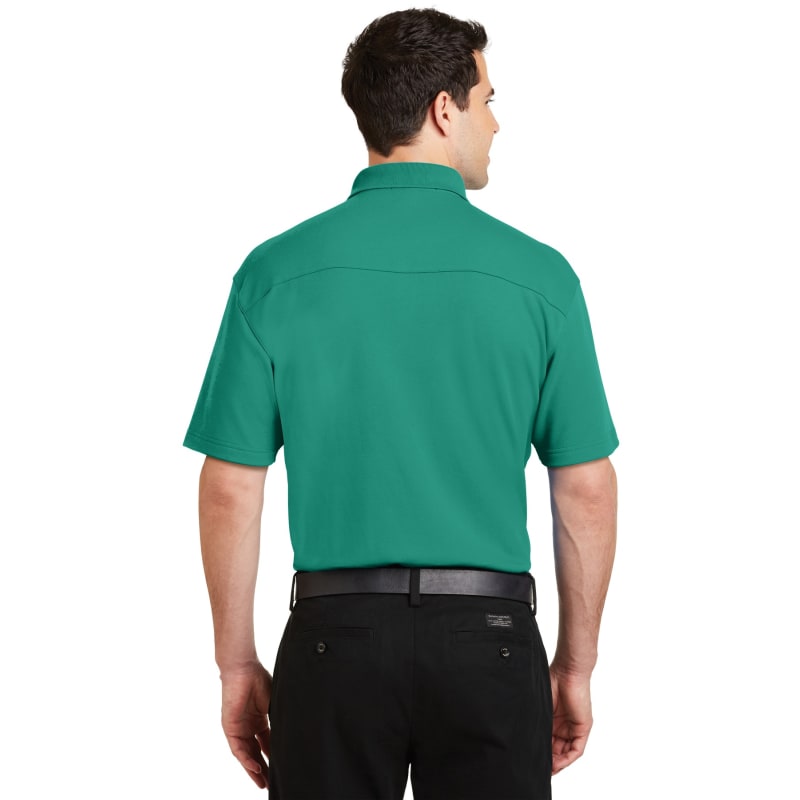 Port Authority Silk Touch Interlock Performance Polo. 14