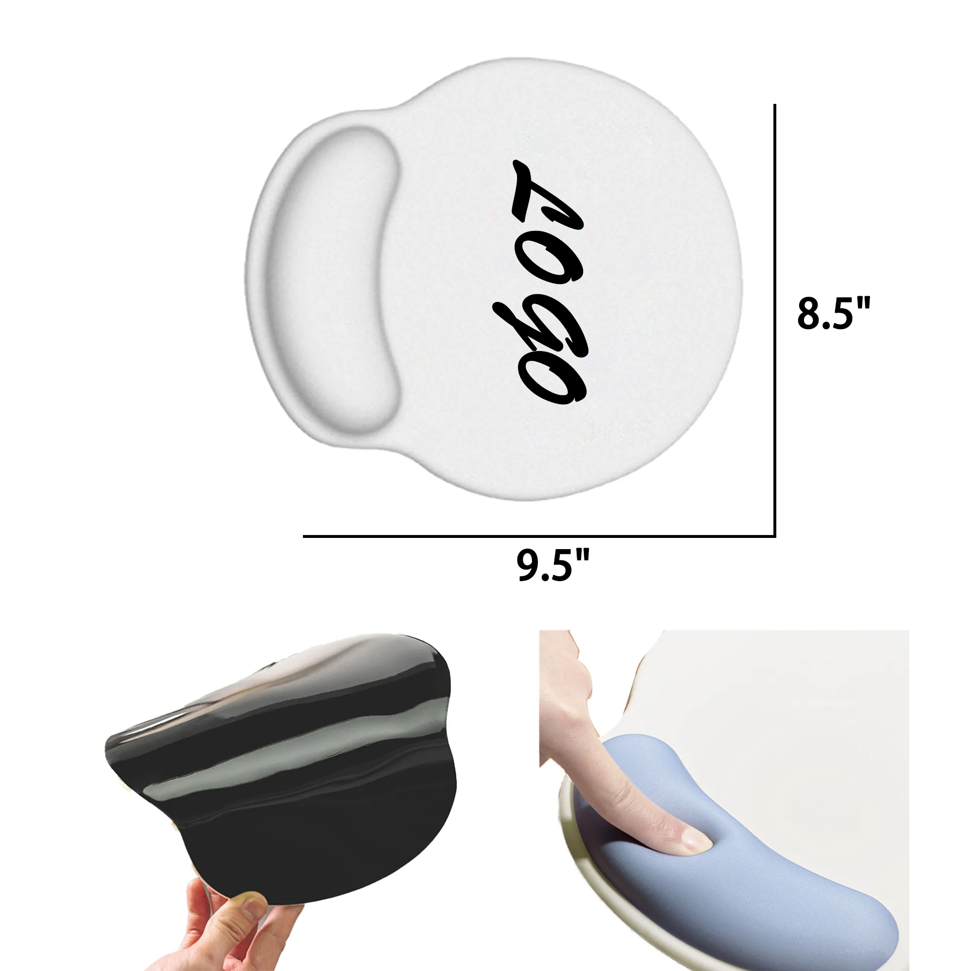 MOQ 30 Silicone Mouse Wrist Support Pad 2
