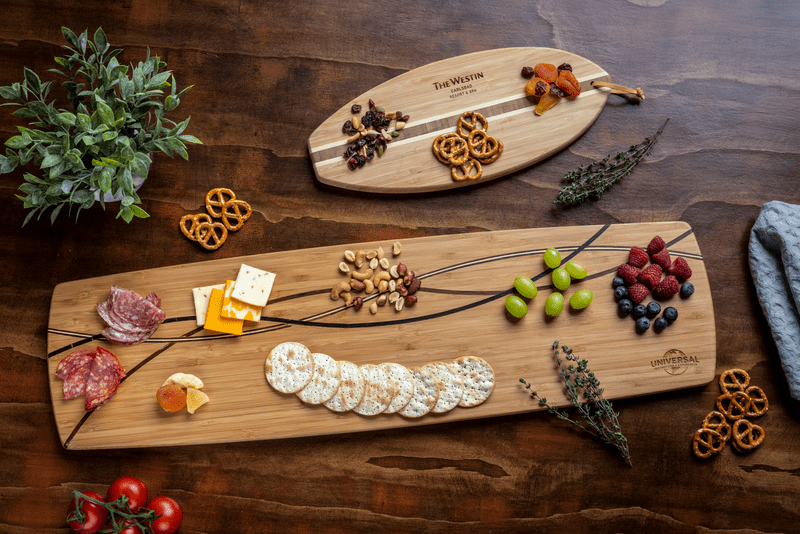 Lil' Surfer Bamboo Cutting Board 35