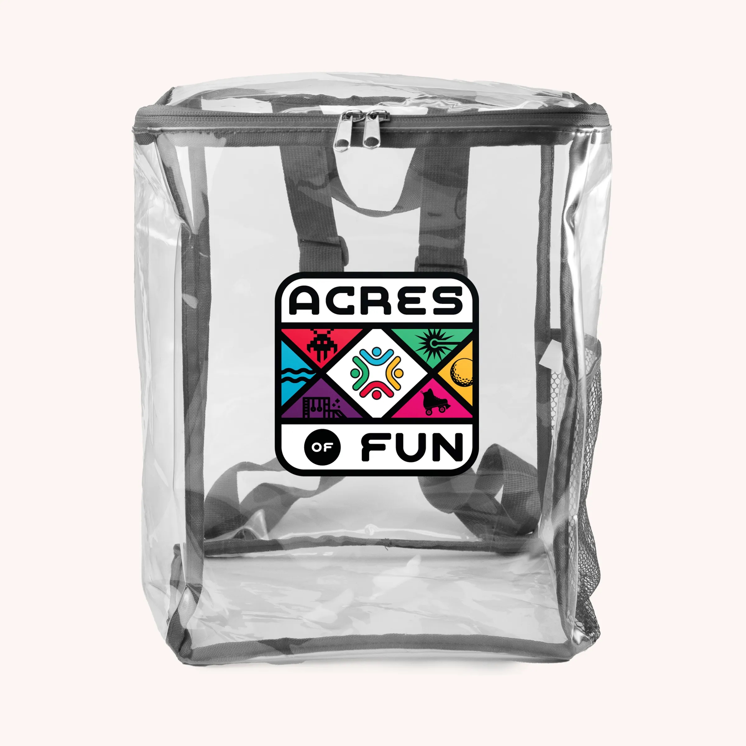 Clear Zipped Backpack 5