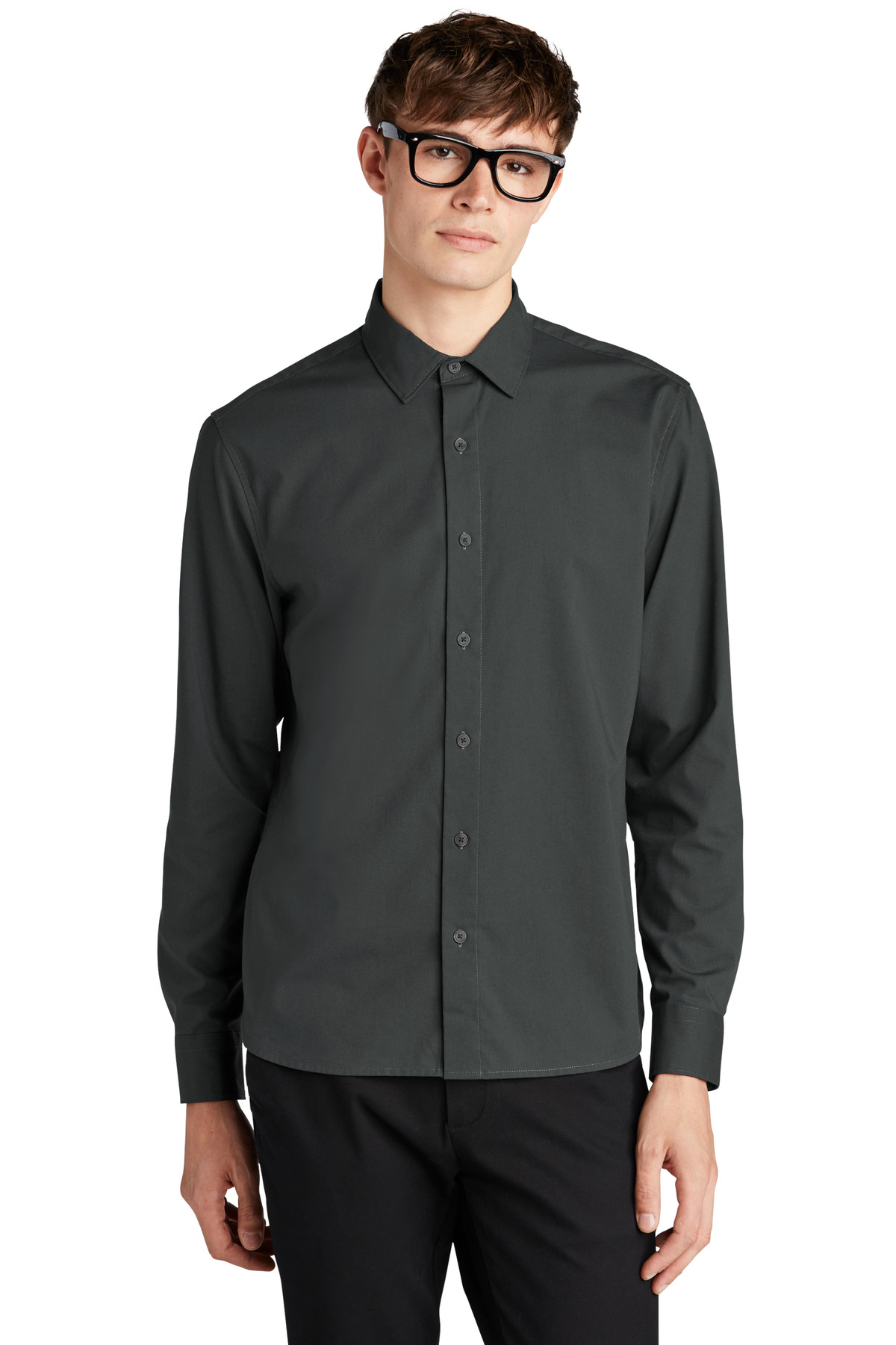 Mercer+Mettle Long Sleeve Stretch Woven Shirt MM2000 24