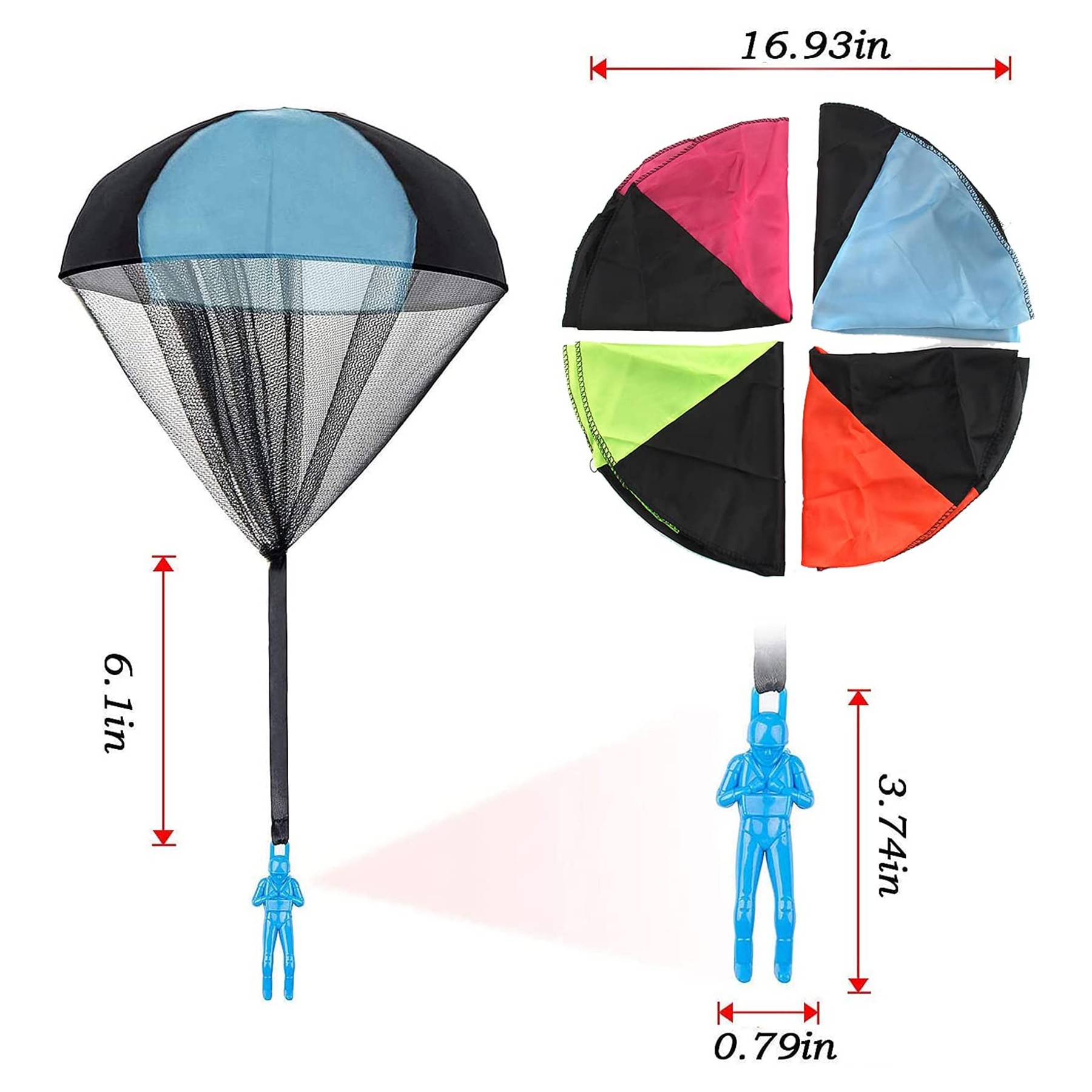 Outdoor Flying Parachute Toys for Kids 2