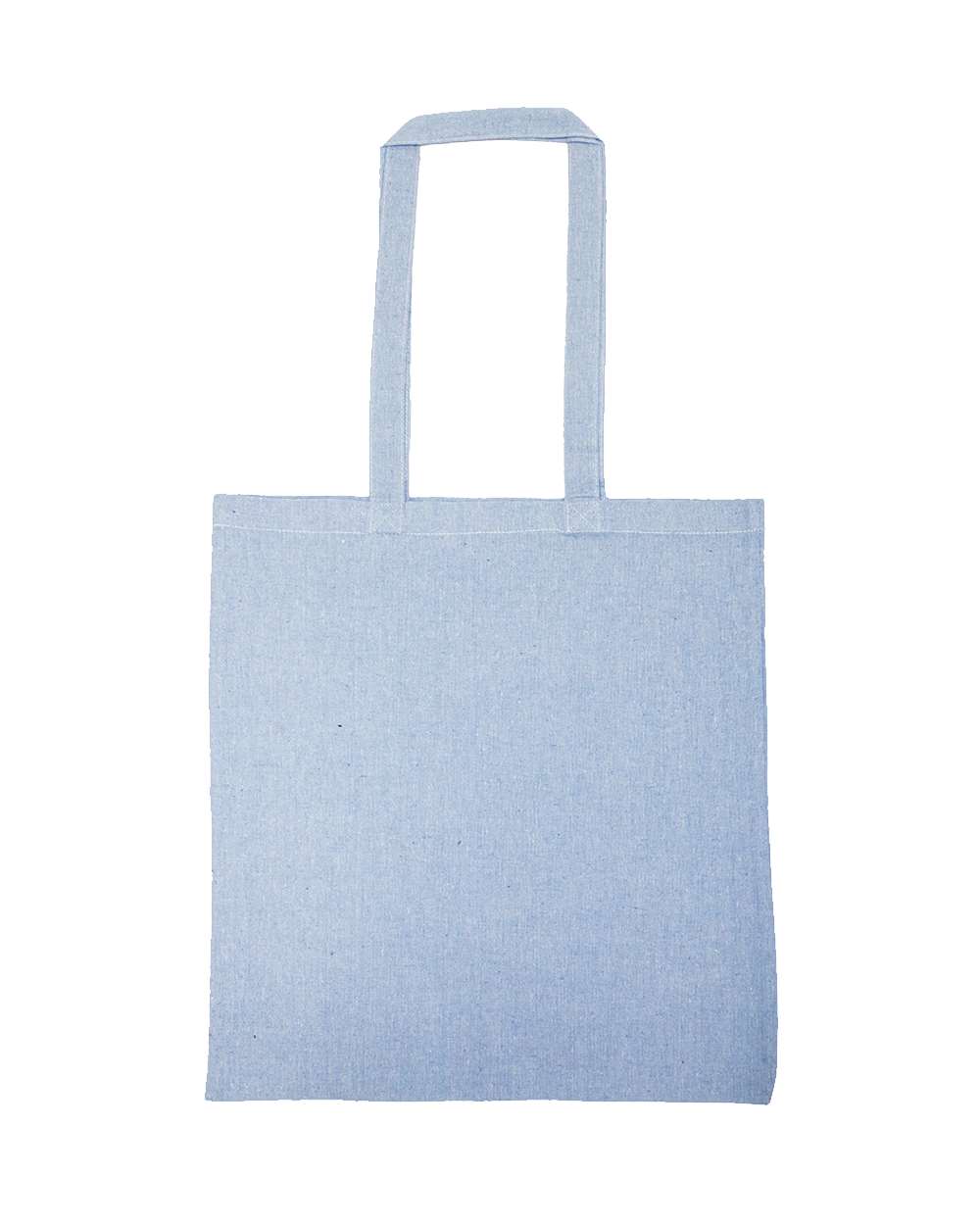 Lightweight Recycled Canvas Tote Bag with Extended Handle - 8505R, custom tote bag with logo imprint 39