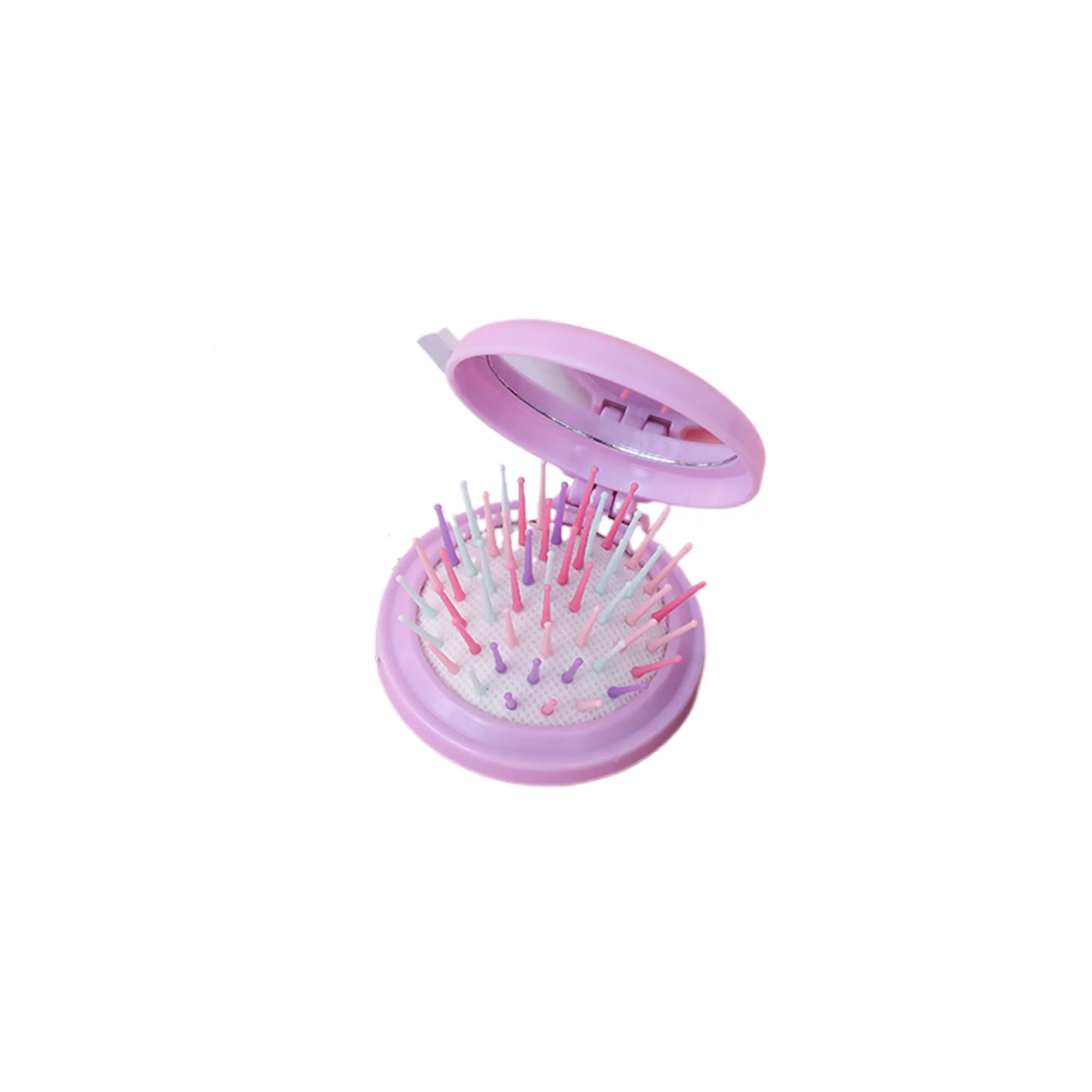 MOQ100 Portable Folding Air Cushion Comb with Mirror 23