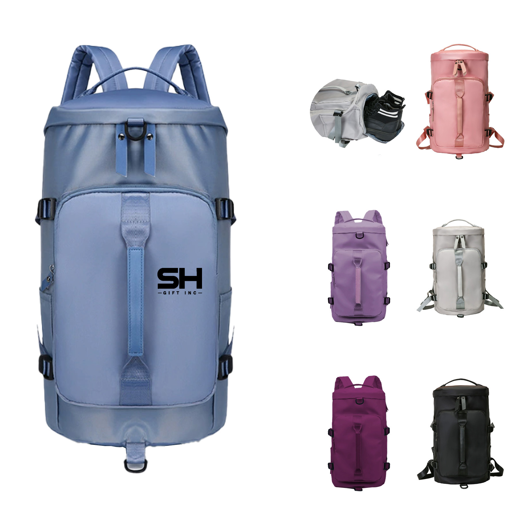 Sports and Fitness Bag with Independent Shoe Compartment 1