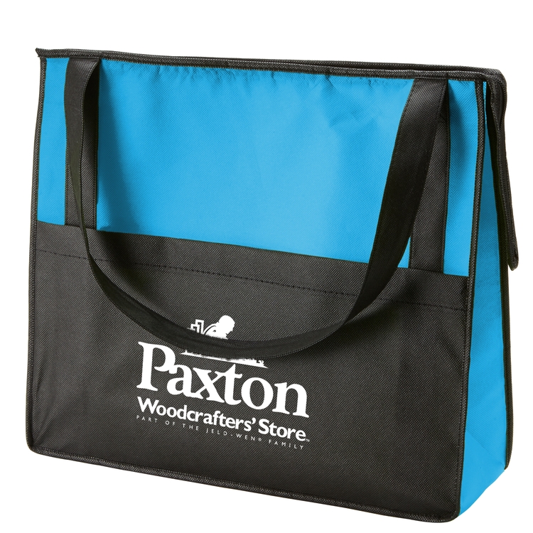 Prescott Non-Woven Zipper Tote Bag