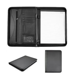 Multi-pocket Faux Leather File Folder 2